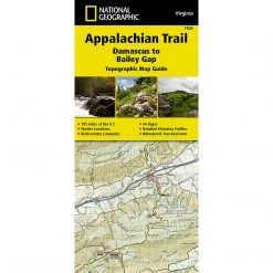 National Geographic Maps Appalachian Trail Map, Damascus To Bailey Gap [Virginia]