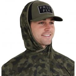 Free Fly Men's Bamboo Lightweight Hoody 55 Free Fly Men's Bamboo Lightweight Hoody