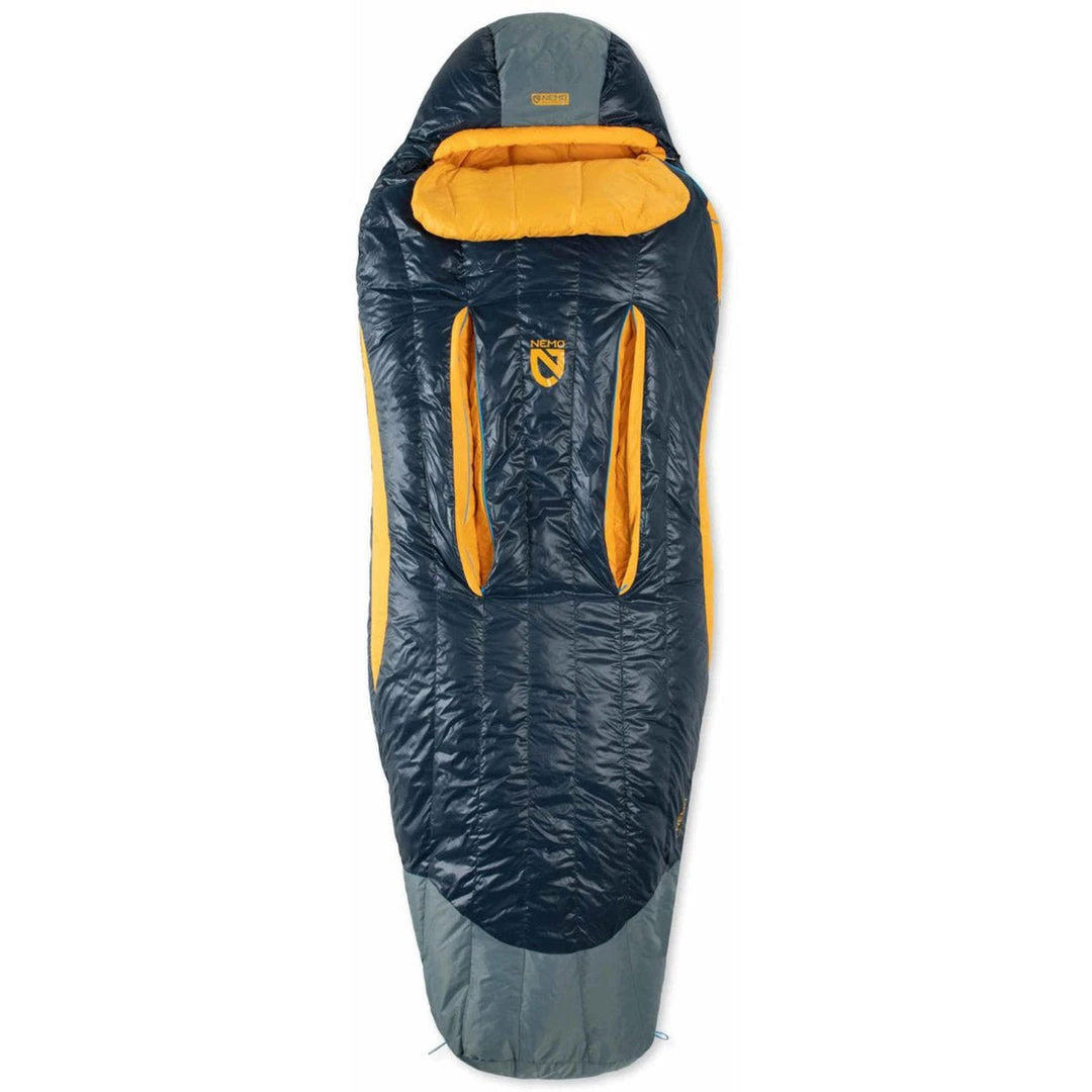 NEMO Equipment Men's Disco 15 Down Sleeping Bag - Long Camp & Hike 3 NEMO Equipment Men's Disco 15 Down Sleeping Bag - Long Camp & Hike