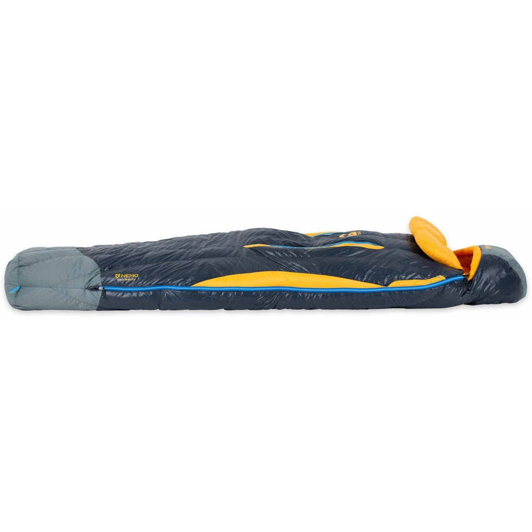 NEMO Equipment Men's Disco 15 Down Sleeping Bag - Long Camp & Hike 5 NEMO Equipment Men's Disco 15 Down Sleeping Bag - Long Camp & Hike