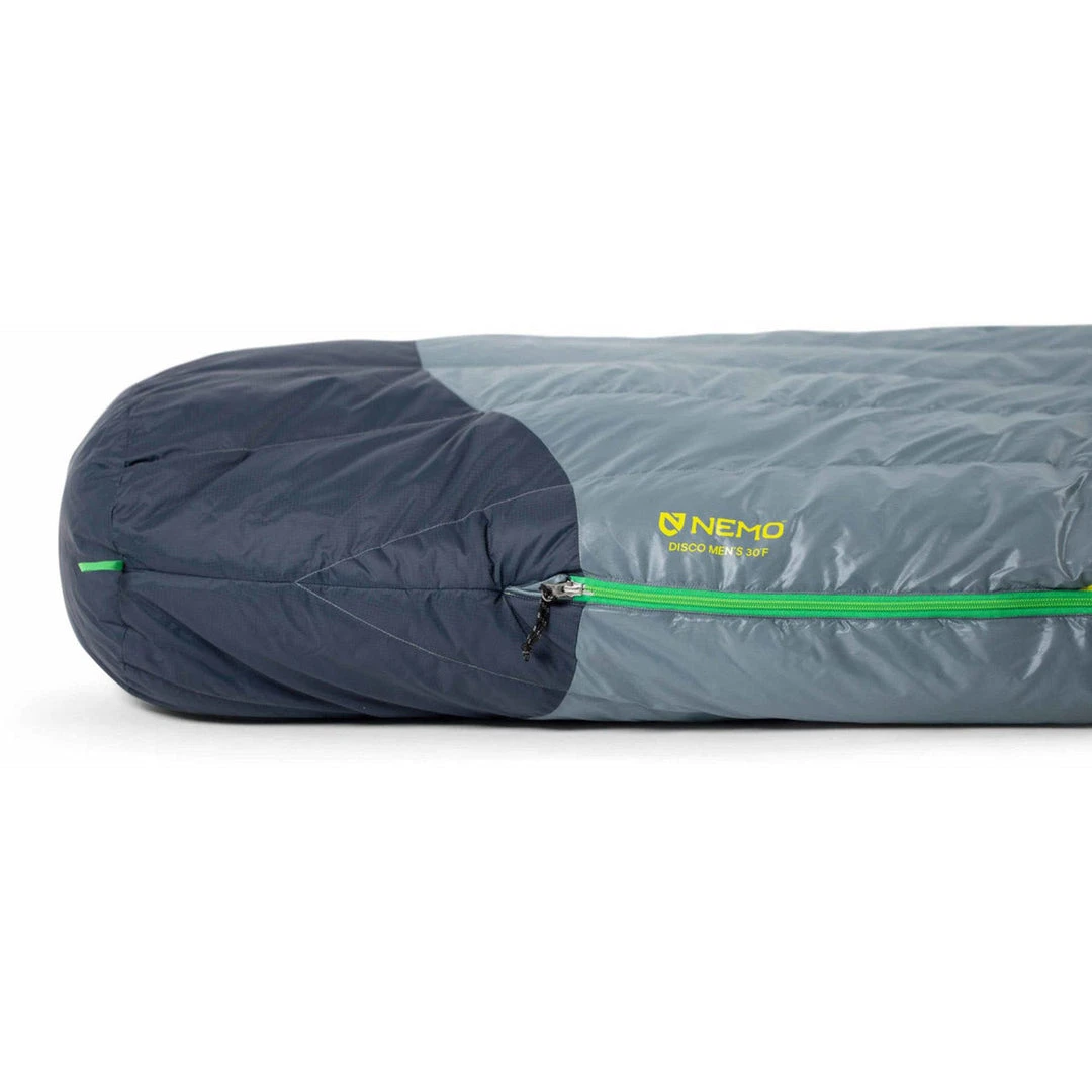 NEMO Equipment Camp & Hike Men's Disco 30 Down Sleeping Bag - Long 6 NEMO Equipment Camp & Hike Men's Disco 30 Down Sleeping Bag - Long