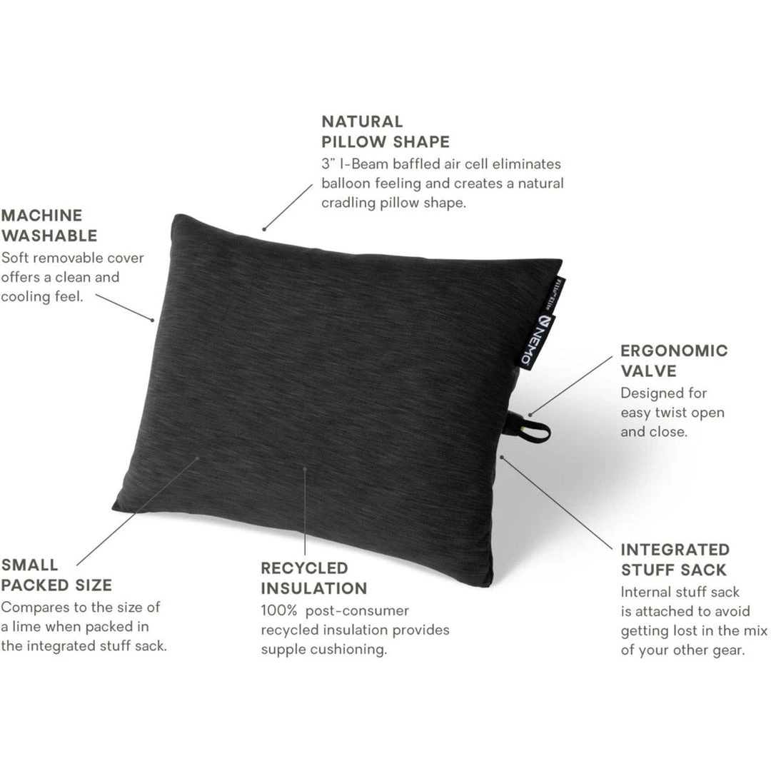 NEMO Equipment Fillo Elite Ultralight Backpacking Pillow 8 NEMO Equipment Fillo Elite Ultralight Backpacking Pillow