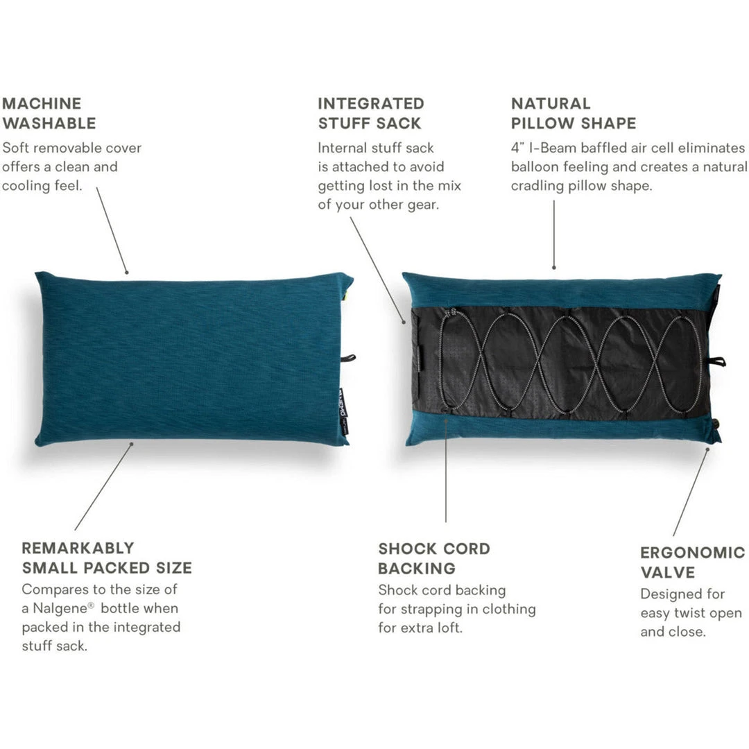 NEMO Equipment Fillo Luxury Camping Pillow Camp & Hike 6 NEMO Equipment Fillo Luxury Camping Pillow Camp & Hike