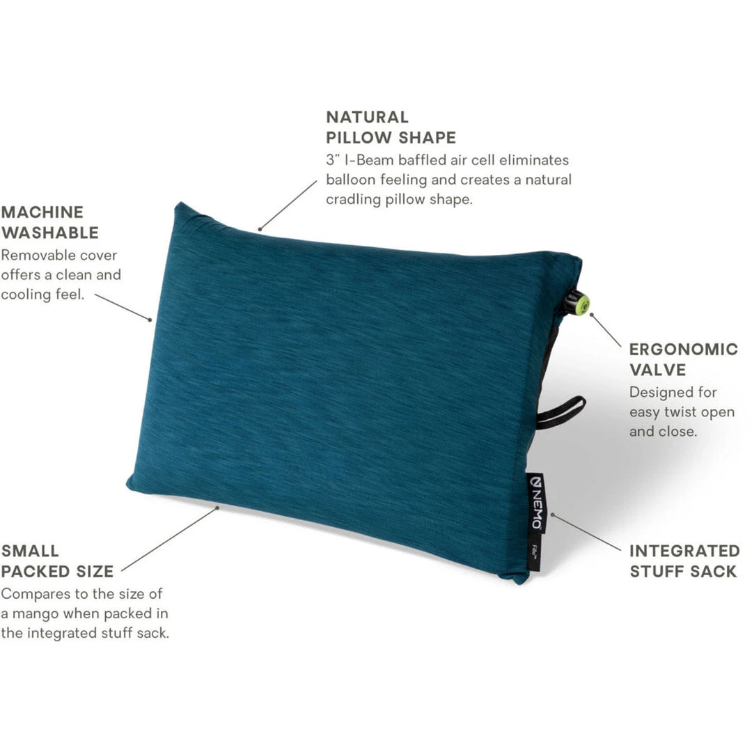 NEMO Equipment Fillo Backpacking & Camping Pillow 6 NEMO Equipment Fillo Backpacking & Camping Pillow