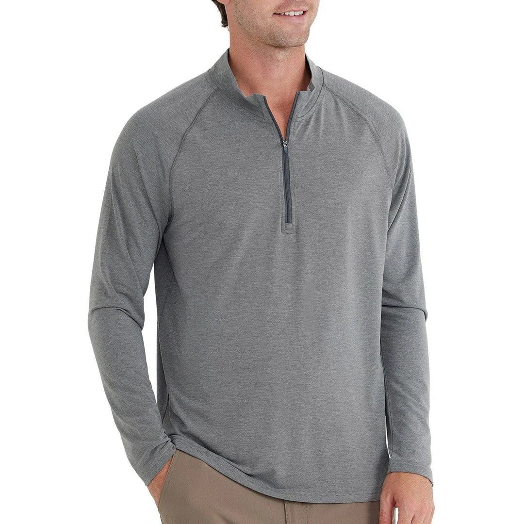 Free Fly Men's Bamboo Flex Quarter Zip 3 Free Fly Men's Bamboo Flex Quarter Zip