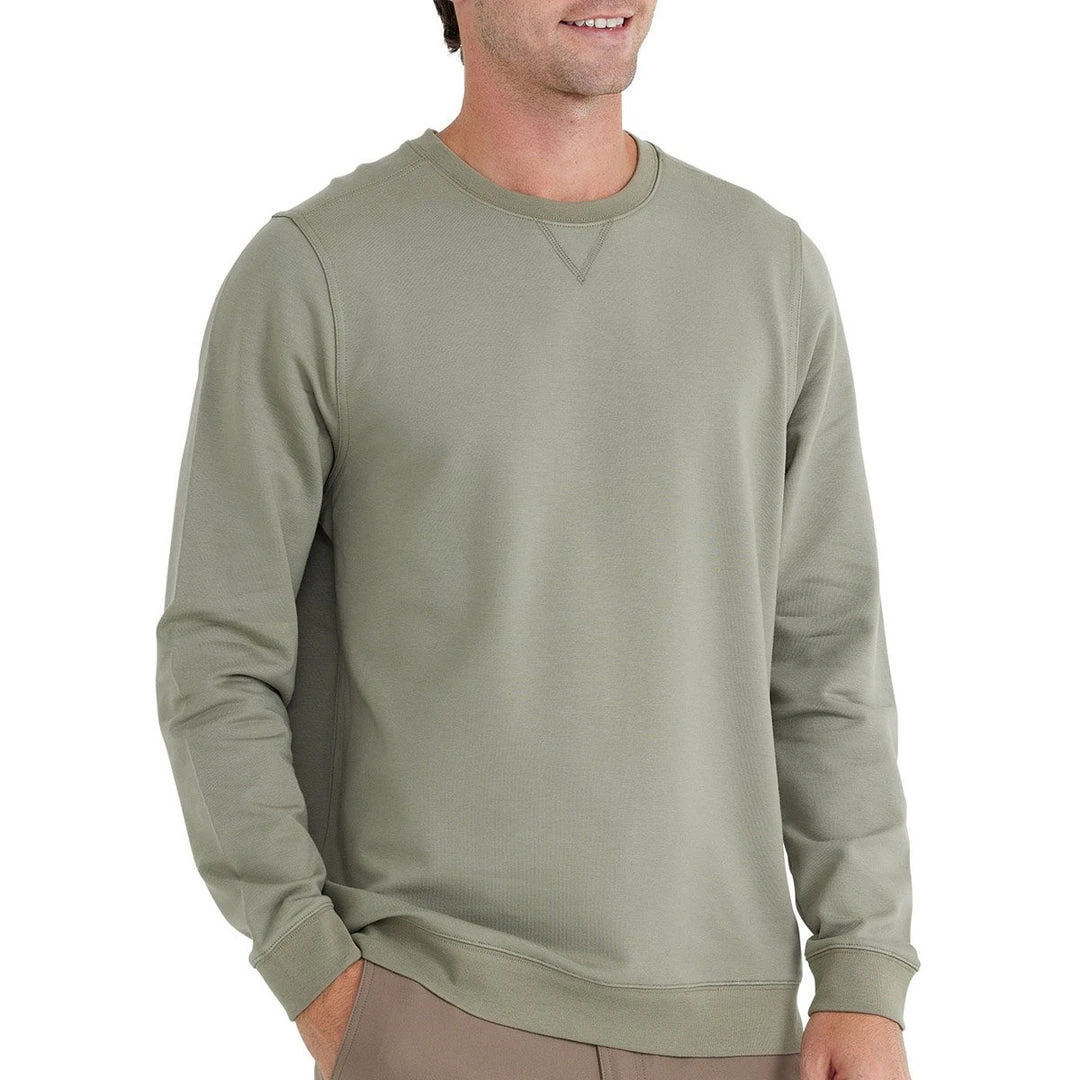Free Fly Men's Bamboo Heritage Fleece Crew 10 Free Fly Men's Bamboo Heritage Fleece Crew