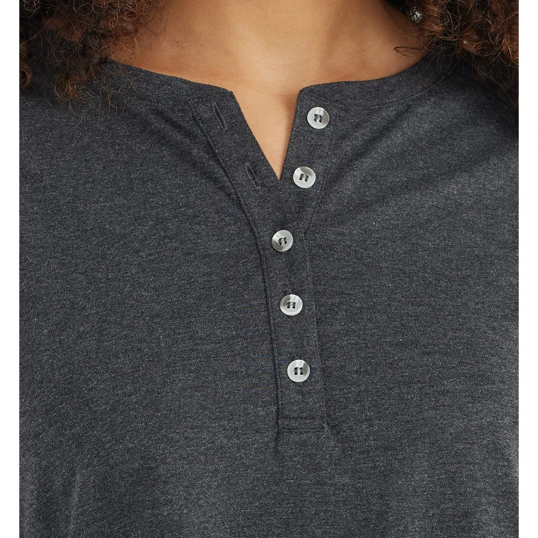 Free Fly Women's Bamboo Heritage Henley 5 Free Fly Women's Bamboo Heritage Henley