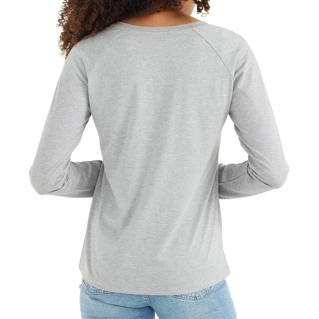 Free Fly Women's Bamboo Heritage Henley 7 Free Fly Women's Bamboo Heritage Henley