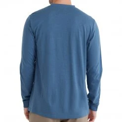 Free Fly Men's Bamboo Heritage Pocket Long Sleeve