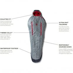 NEMO Equipment Men's Kayu 15 Down Sleeping Bag - Regular Camp & Hike 15 NEMO Equipment Men's Kayu 15 Down Sleeping Bag - Regular Camp & Hike