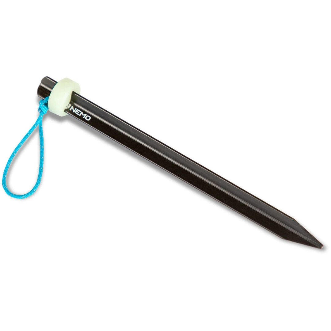 NEMO Equipment Camp & Hike Sweepstake Lightweight Tent Stakes 6-Pack 5 NEMO Equipment Camp & Hike Sweepstake Lightweight Tent Stakes 6-Pack