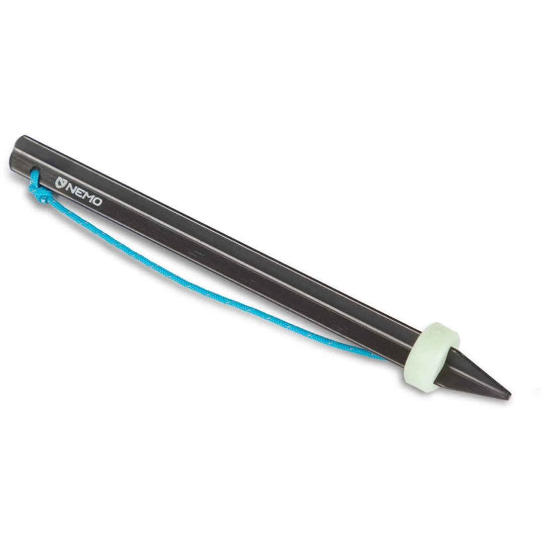 NEMO Equipment Camp & Hike Sweepstake Lightweight Tent Stakes 6-Pack 6 NEMO Equipment Camp & Hike Sweepstake Lightweight Tent Stakes 6-Pack