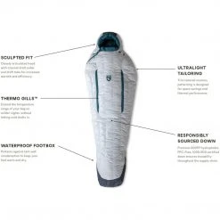 NEMO Equipment Camp & Hike Women's Kayu 15 Down Sleeping Bag - Regular 13 NEMO Equipment Camp & Hike Women's Kayu 15 Down Sleeping Bag - Regular